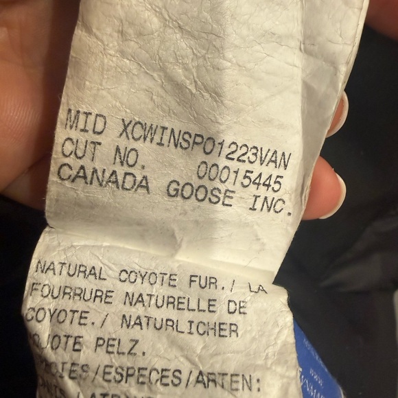 Canada Goose Black Fur-Trim Hooded Parka - Picture 7 of 9